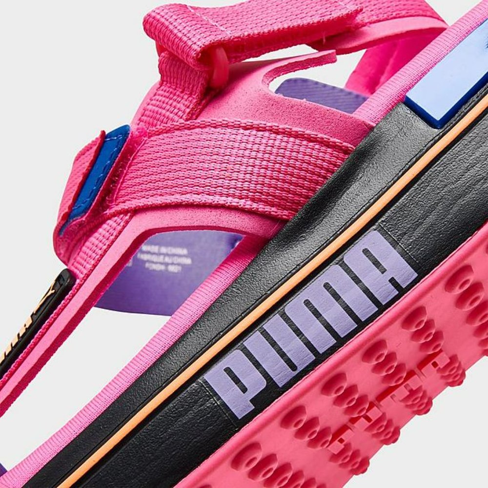 Women's Pink Puma Platform sandal size 8.5 brand new with box - Picture 4 of 5